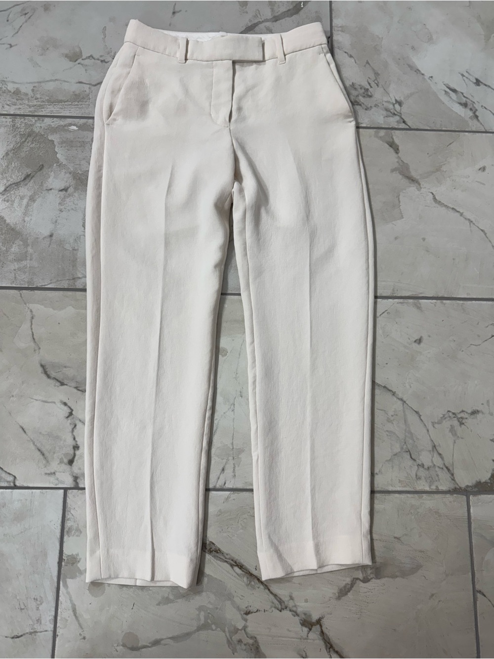 Aritzia Wilfred Cream Tailored Dress Pants Size S